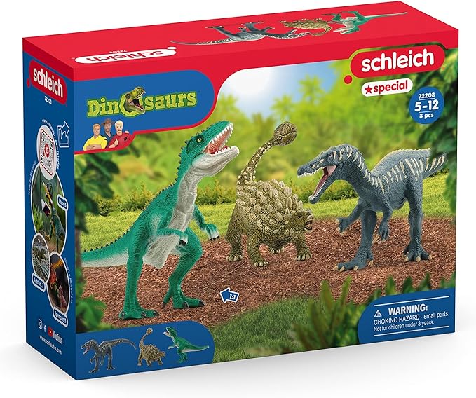 Schleich Attack of The Dinosaurs Trio - Figurio