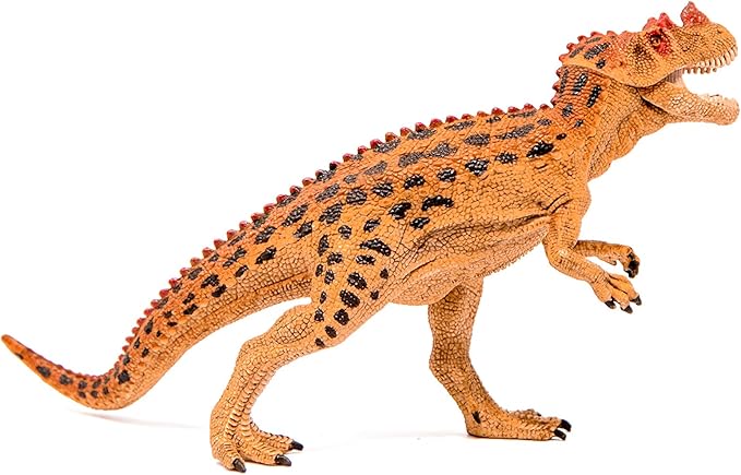 Schleich Dinosaurs, Jurassic Era Dinosaur Toys for Boys and Girls, Realistic Ceratosaurus Toy Figure with Moving Jaw, Ages 4+ - Figurio