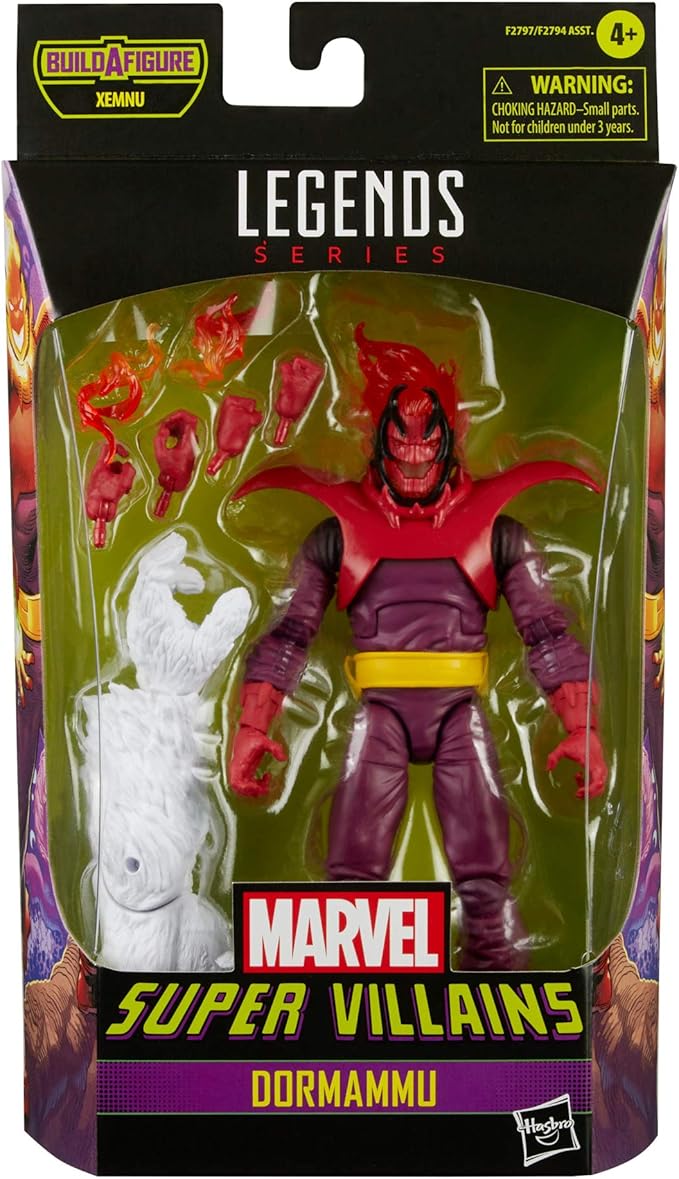 Marvel Legends Series 6-inch Collectible Action Dormammu Figure and 2 Accessories - Figurio