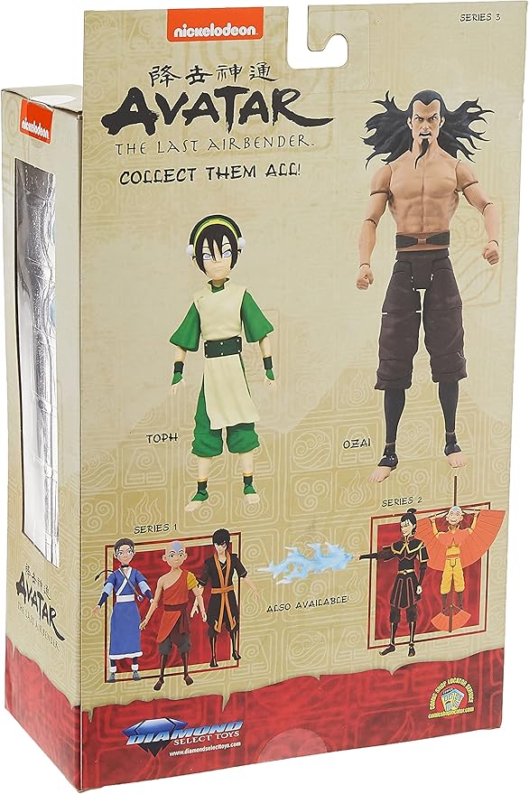 Diamond Select Toys Avatar The Last Airbender: Lord Ozai Deluxe Action Figure - Figurio