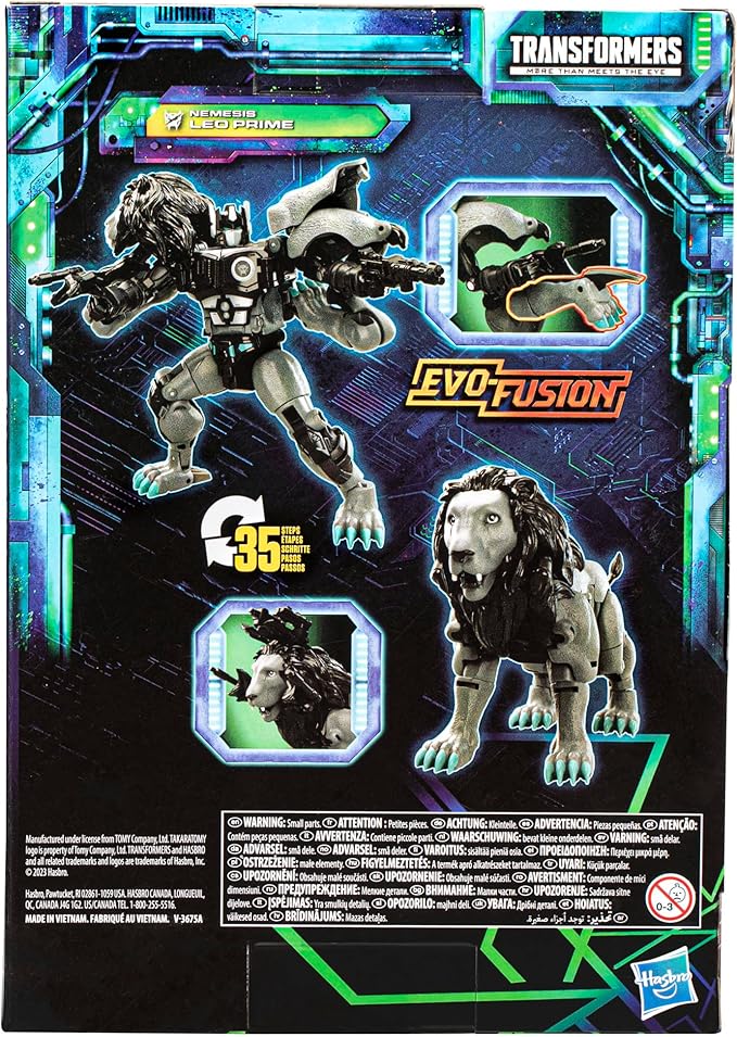 Transformers Toys Legacy Evolution Voyager Nemesis Leo Prime Toy, 7-inch, Action Figure for Boys and Girls Ages 8 and Up - Figurio