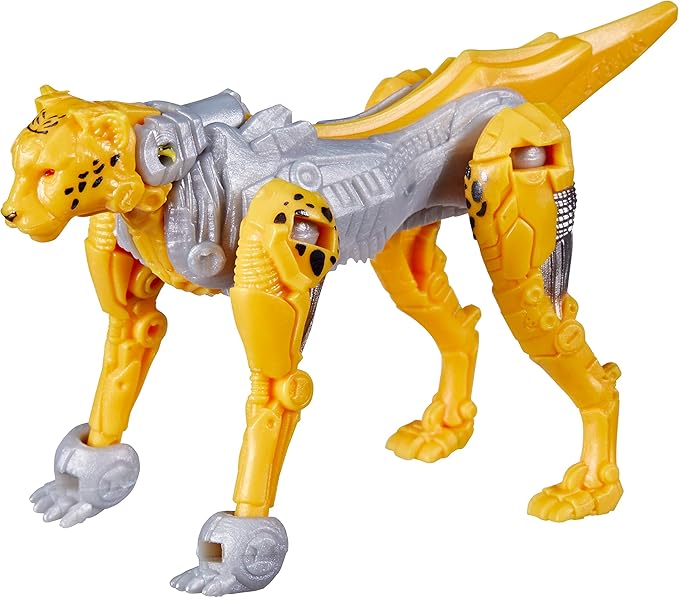 Transformers Toys Rise of The Beasts Movie, Beast Alliance, Beast Battle Masters Cheetor Action Figure - Ages 6 and Up, 3-inch - Figurio