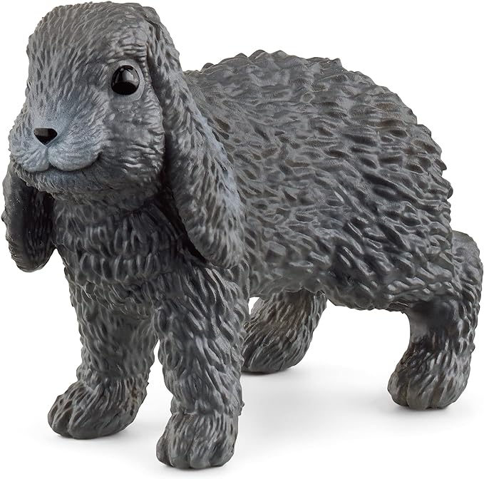 Schleich Farm World, Realistic Animal Toys for Boys and Giels, Lop Eared Bunny Rabbit Toy Figurine, Ages 3+ - Figurio