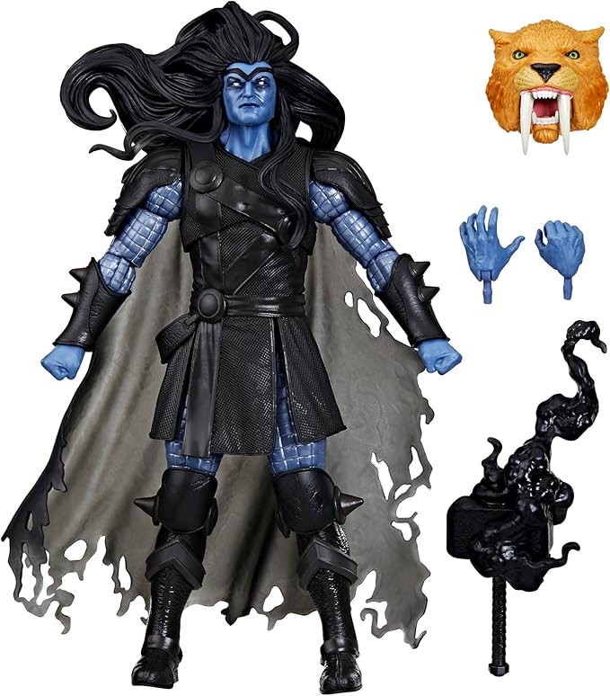 Marvel Legends Series Black Winter (Thor), Comics Collectible 6-Inch Action Figure with Build-A-Figure Part - Figurio