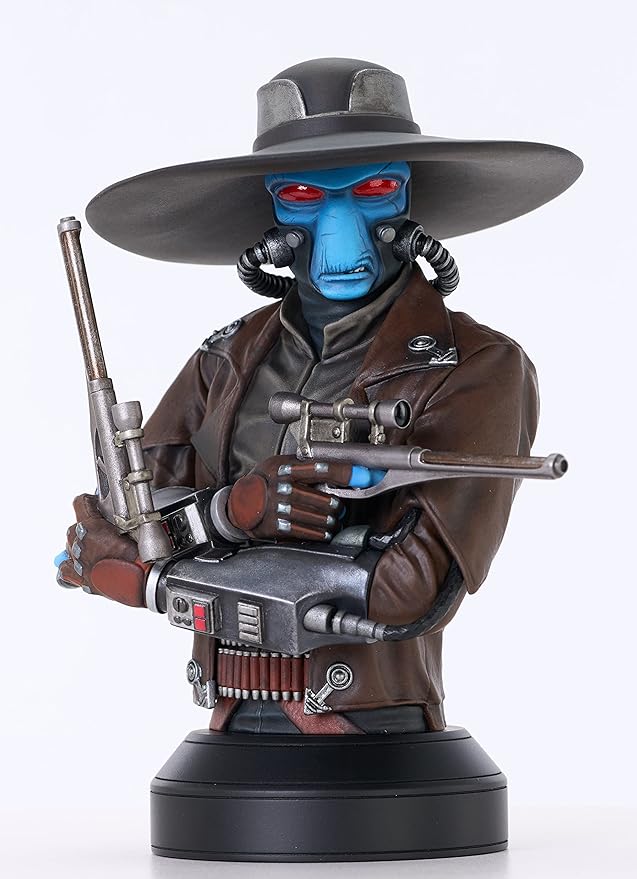 Diamond Select Toys Star Wars: The Clone Wars: Cad Bane 1:6 Scale Bust, Multicolor,6 inches,APR222241 - Figurio