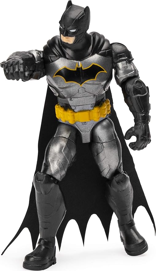 BATMAN 6056744, 4-Inch Rebirth Tactical Action Figure with 3 Mystery Accessories, Mission 1, Multicolour - Figurio