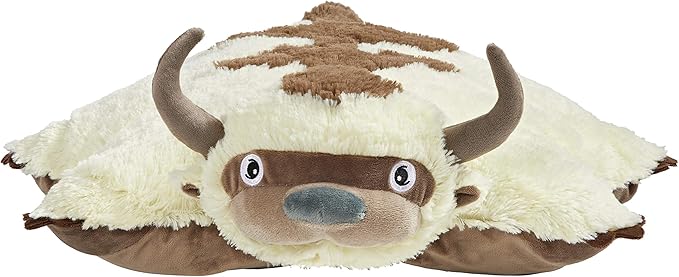 Pillow Pets 16” Appa Stuffed Animal, Nickelodeon Avatar The Last Airbender Plush Toy, white - Figurio