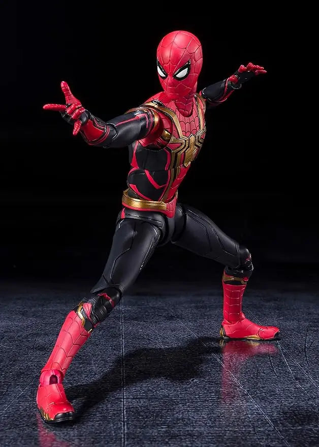 TAMASHII NATIONS - Spider-Man: No Way Home - Spider-Man [Integrated Suit] Final Battle Edition, Bandai Spirits S.H.Figuarts Action Figure - Figurio