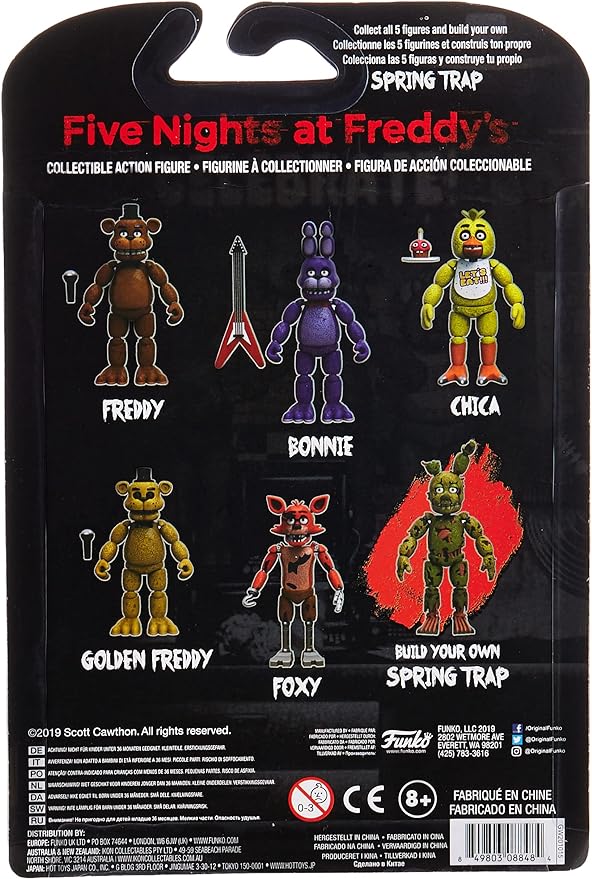 Funko Five Nights at Freddy's Articulated Foxy Action Figure, 5" - Figurio