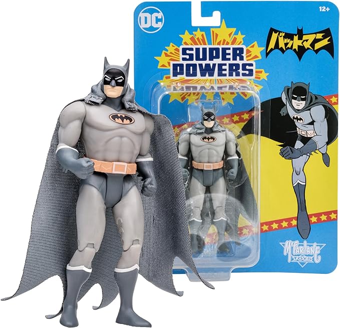 McFarlane Toys - DC Super Powers Batman: Manga 4.5in Action Figure - Figurio