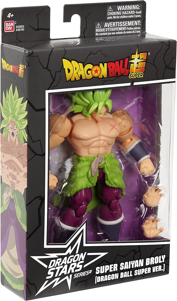 Dragon Ball Super - Dragon Stars - Broly, 6.5" Action Figure - Figurio