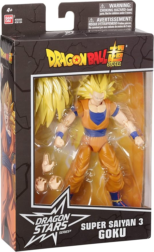 Bandai America - Dragon Ball Super Dragon Stars Super Saiyan 3 Goku - Figurio