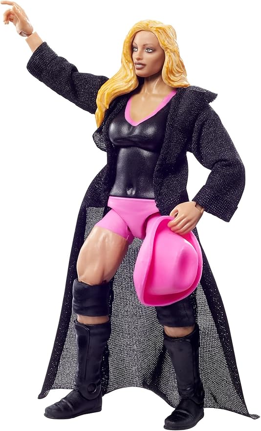 Mattel WWE Trish Stratus Elite Collection Action Figure, 6-in Posable Collectible Toy for Mattel WWE Fans Ages 8 Years Old & Up - Figurio