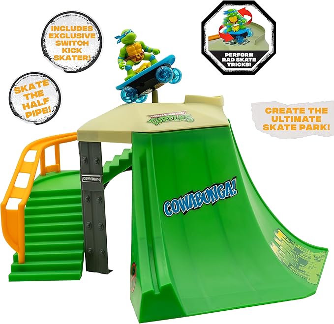 Teenage Mutant Ninja Turtles Mini Madness Skate Park, Ages 3+ - Figurio