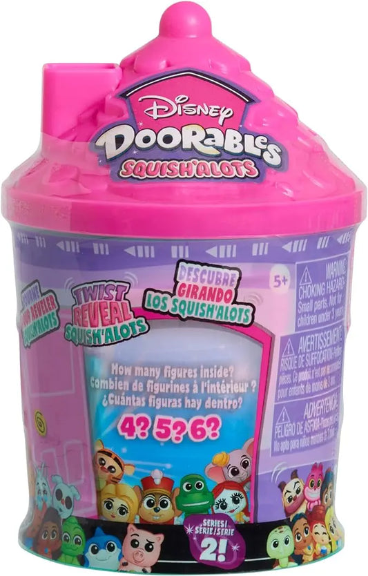 Just Play Disney Doorables Squish’Alots Series 2 Collectible Figures, 1-inch Figurines, 4-6 Figures Inside, Kids Toys for Ages 5 Up - Figurio