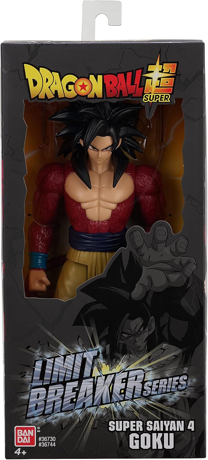 Bandai America - Dragon Ball Super Limit Breaker Super Saiyan 4 Goku 12 Figure - Figurio