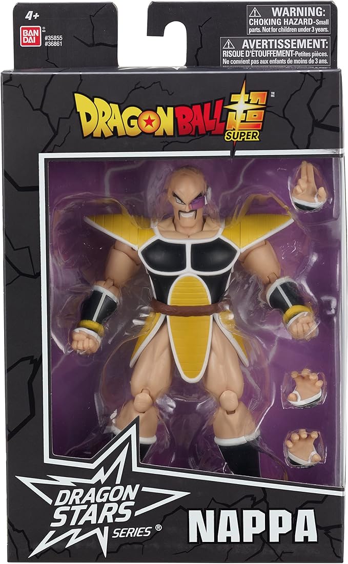 Dragon Stars Series - Dragon Ball Super - Nappa, 6.5" Action Figure - Figurio