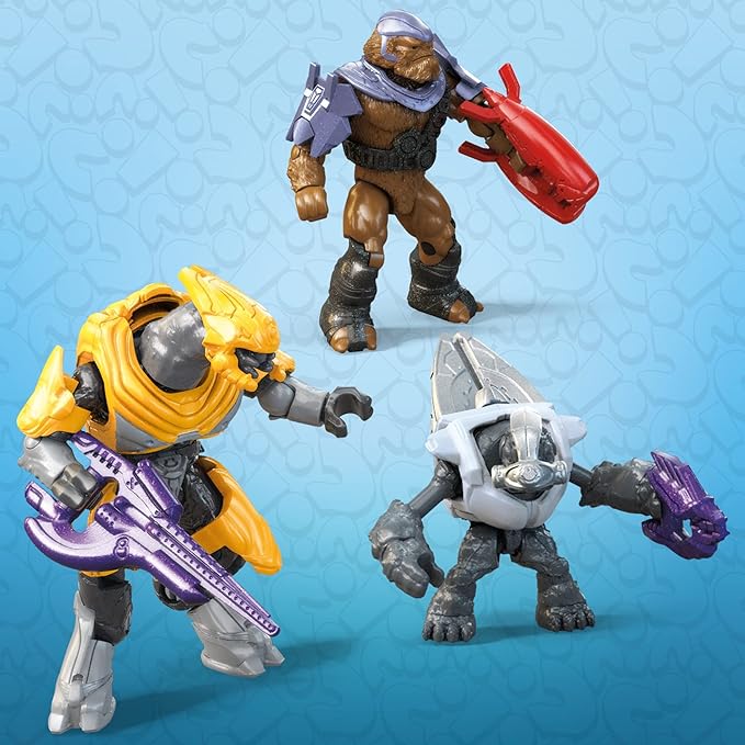 MegaConstrux Halo Micro Action Figures - Figurio