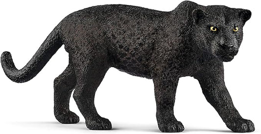 Schleich Wild Life Realistic Prowling Black Panther Figure - Jungle Animal Figure for Kids, Perfect Durable Toy for Fun and Imaginative Adventures, Gift for Boys and Girls Ages 3+ - Figurio