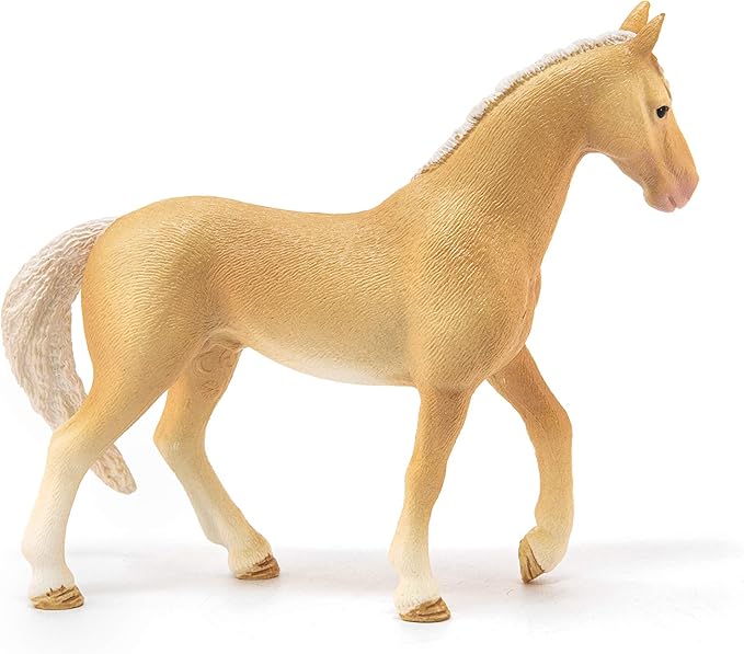 Schleich Horse Club, Animal Figurine, Horse Toys for Girls and Boys 5-12 Years Old, Akhal-Teke Stallion, Ages 5+ - Figurio