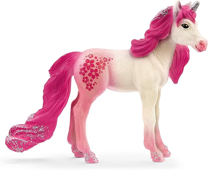 Schleich bayala, Unicorn Toys, Unicorn Gifts for Girls and Boys 5-12 years old, Whalda Unicorn Foal - Figurio