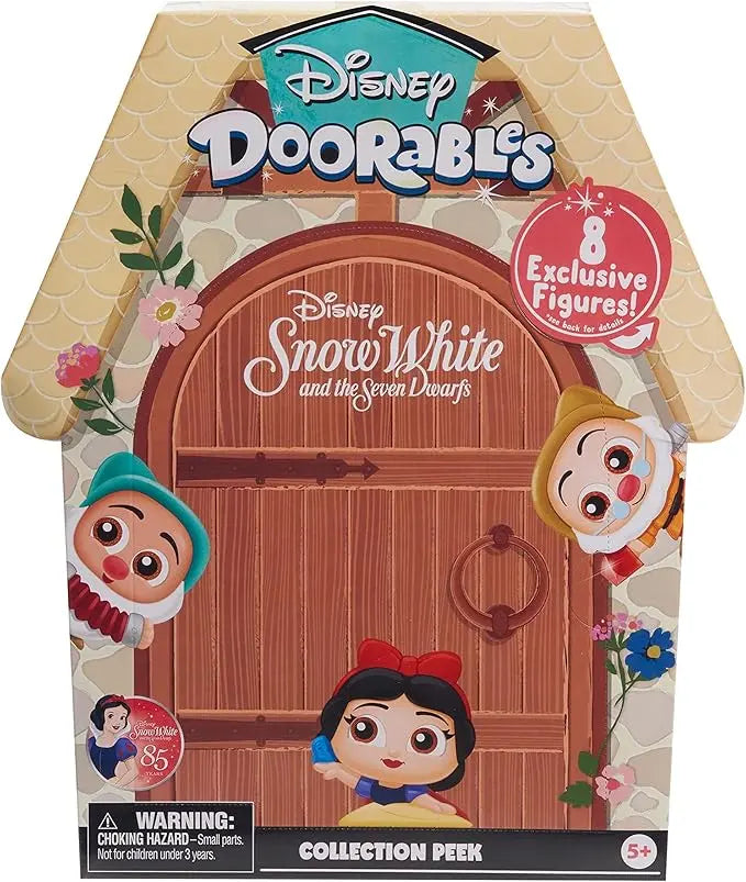 Disney Doorables Snow White Collection Peek, Officially Licensed Kids Toys for Ages 3 Up by Just Play - Figurio