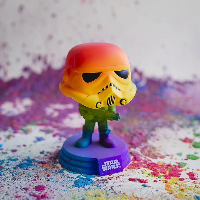 Funko POP Star Wars: Pride - Stormtrooper (Rainbow), Multicolor - Figurio