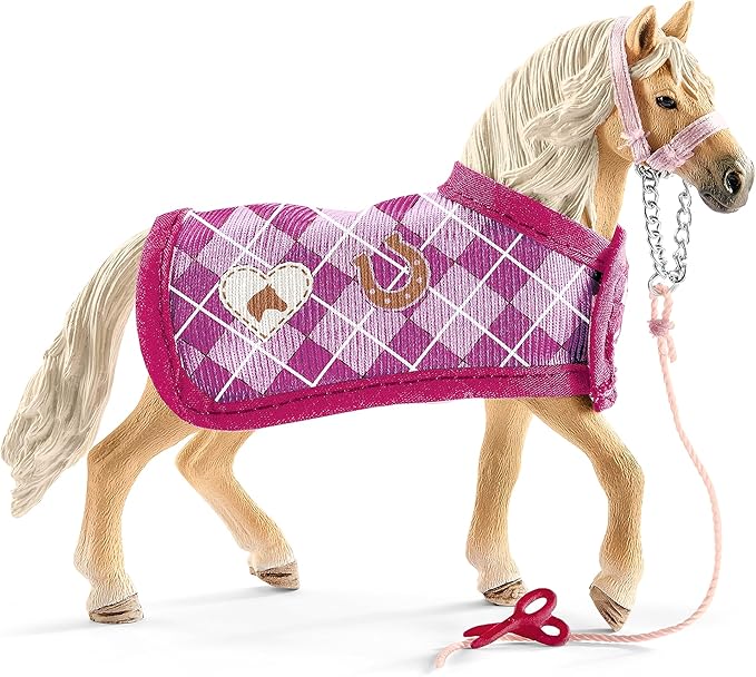 Schleich Horse Club, Horse Toys for Girls and Boys, Sofia's Fashion Creation Horse Set with Horse Figurine and Accessories, 3 Pieces, Ages 5+ - Figurio