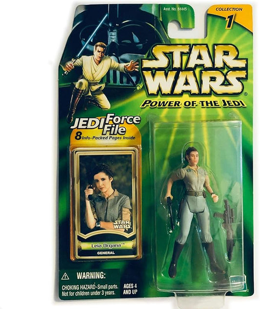 Star Wars Power of The Jedi General Leia Organa Action Figure - Figurio