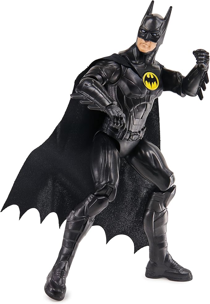 DC Comics, Batman Action Figure, 12-inch The Flash Movie Collectible, Kids Toys for Boys and Girls Ages 3 and up - Figurio