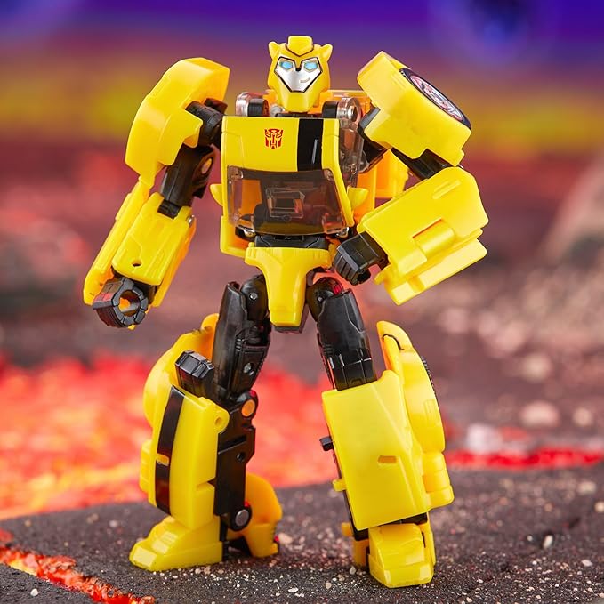 Transformers Legacy United Deluxe Class Animated Universe Bumblebee, 5.5-Inch Converting Action Figure, 8+ - Figurio