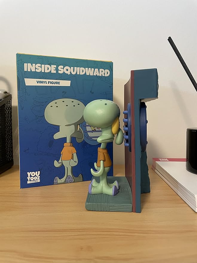 Youtooz Inside Squidward Vinyl Figure 4" Inch, Squidward Collectible Based on Internet Meme Sinking Feeling Vinyl Figure - Youtooz Spongebob Collection Based on TV Cartoon Series - Figurio