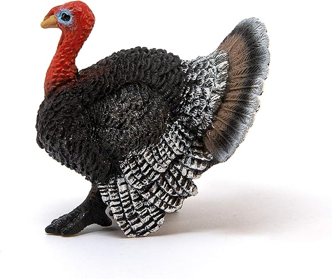 Schleich Farm World, Farm Animal Toys for Boys and Girls, Realistic Bird Toys, Turkey Toy Figurine - Figurio