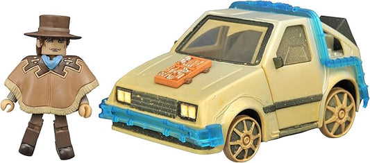 Diamond Select Toys Back to The Future III: Rail Ready Time Machine Minimates Vehicle - Figurio