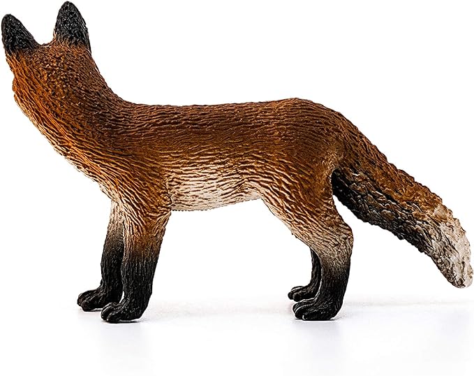 Schleich Wild Life, Animal Figurine, Animal Toys for Boys and Girls 3-8 Years Old, Fox Brown, Ages 3+ - Figurio