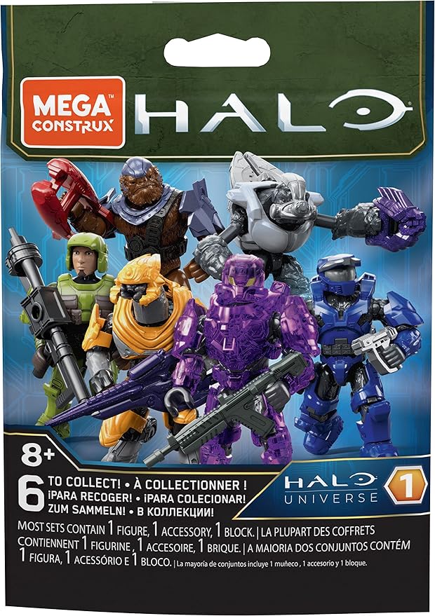 MegaConstrux Halo Micro Action Figures - Figurio