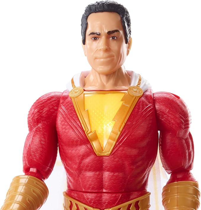 DC Comics Shazam! Thunder Punch Shazam! 12 Action Figure - Figurio