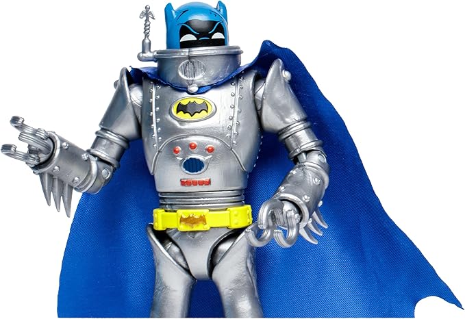 McFarlane Toys - DC Retro Robot Batman (Batman 66' Comic) 6in Action Figure - Figurio