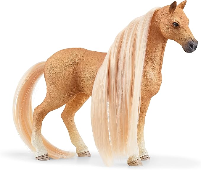 Schleich Horse Club Sofia's Beauties Horse Pop-Up Boutique with Hair Brushing Accessories and Figurines - 25-Piece Brushable Hair Pop-up Horse Salon Boutique For Grooming Horses, Gift for Kids Ages 4+ - Figurio