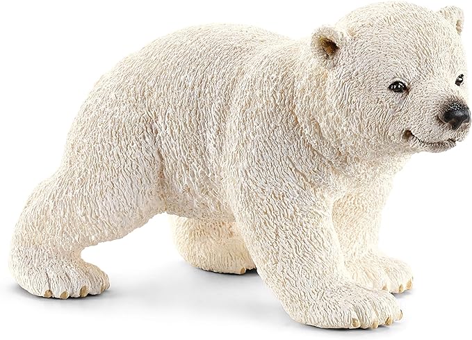 Schleich Wild Life Realistic Arctic Polar Animal Figurine Playset - 5-Piece High Detail Arctic Animal Toys Featuring Reindeer, Polar Bear Figure, Penguin, and Seal Figurines, Gift for Kids Ages 3+ - Figurio