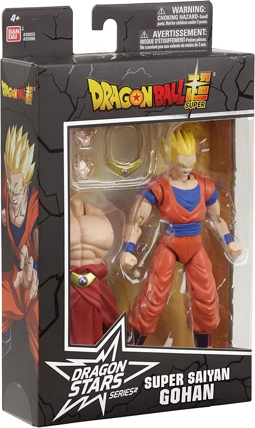 Dragon Ball Super - Dragon Stars - Super Saiyan Gohan, 6.5" Action Figure - Figurio