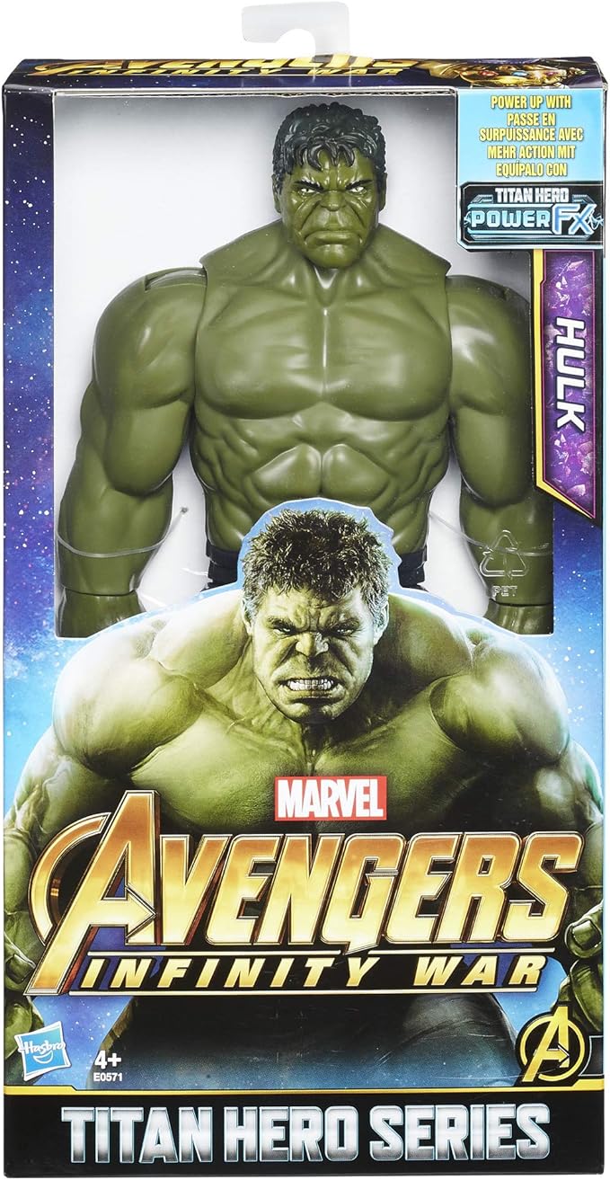 Marvel Infinity War Titan Hero Series Hulk with Power FX Port - Figurio