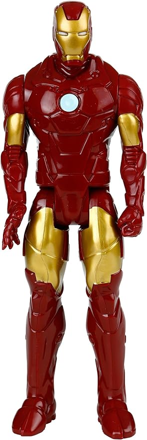 Hasbro Marvel Avengers Series Marvel Assemble Titan Hero Iron Man 12' Action Figure - Figurio