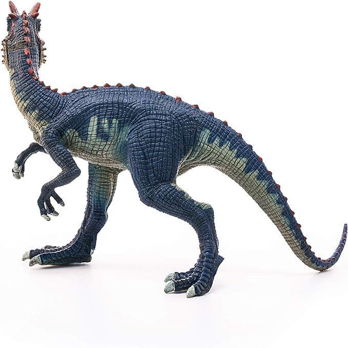 Schleich Dinosaurs, Jurassic Era velociraptor Dinosaur Toys for Boys and Girls, Dilophosaurus Toy Figure, Ages 4+ - Figurio