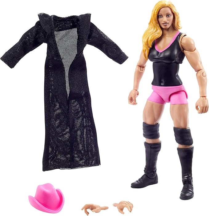 Mattel WWE Trish Stratus Elite Collection Action Figure, 6-in Posable Collectible Toy for Mattel WWE Fans Ages 8 Years Old & Up - Figurio