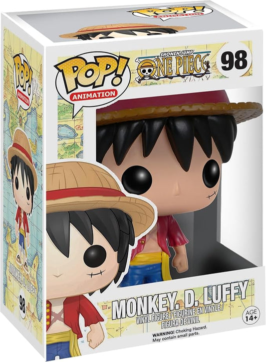 Funko POP Anime: One Piece Luffy Action Figure,Multicolor - Figurio