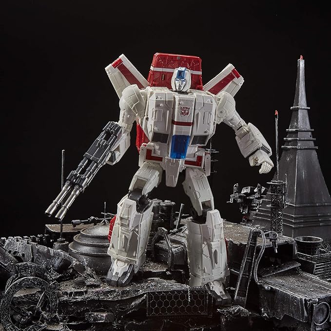 Transformers Toys Generations War for Cybertron Commander Wfc-S28 Jetfire Action Figure - Siege Chapter - Adults & Kids Ages 8 & Up, 11" - Figurio