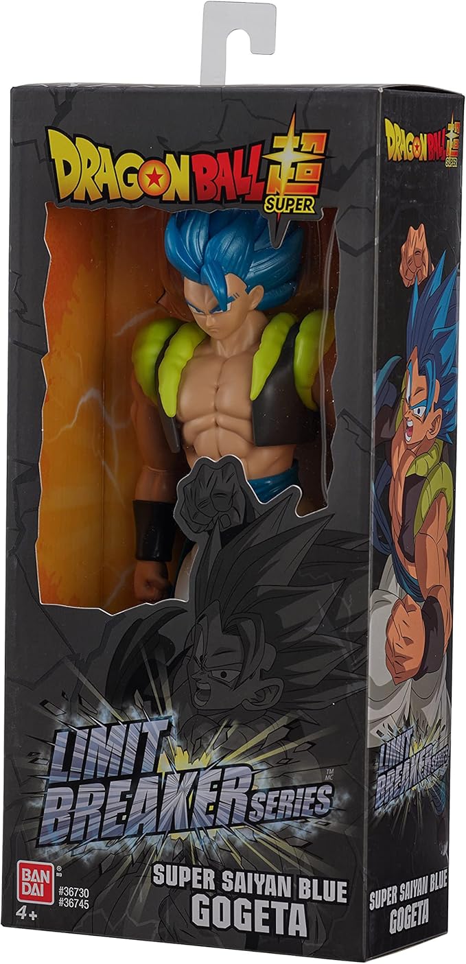 Bandai America - Dragon Ball Super Limit Breaker Super Saiyan Blue Gogeta 12 Figure - Figurio