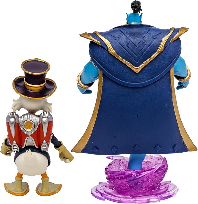 McFarlane Toys - Disney Mirrorverse Genie 5in Scrooge McDuck 5in and Goofy 7in, Action Figure 3pk, Gold Label, Amazon Exclusive - Figurio