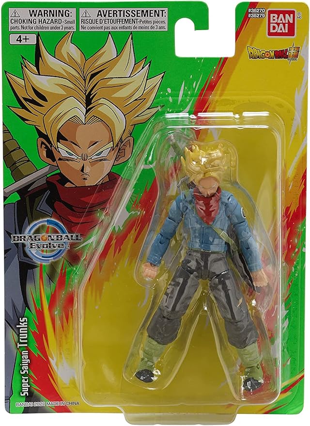 Bandai America - Dragon Ball Evolve 5 Action Figure Super Saiyan Trunks - Figurio